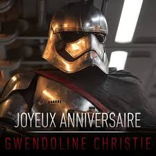 Cette chanson, originellement écrite en anglais est, selon le livre guinness des records, la chanson la. Star Wars Joyeux Anniversaire Gwendoline Christie Facebook