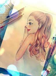 Kiz Cizimi Gril Drawing Sevimli Cizimler Cizim Egitimleri Drawing