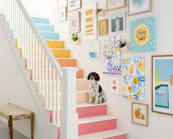 Spend this time at home to refresh your home decor style! 15 Staircase Wall Decoration Ideas To Fill Up The Space With Style