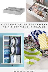 6 Cheaper Organizer Inserts To Fit Komplement Drawer Ikea Hackers Cheap Organization Drawers Ikea Komplement