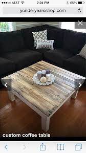 Cut four standard boards approximately two inches thick and eight inches wide, known as 2x8s, to this length to serve as the top of your table. Farmhouse Reclaimed Wood Coffee Table Square Coffee Table Barnwood Table Rustic Table P Reclaimed Wood Coffee Table Square Living Room Table Home Decor