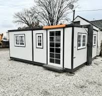 Portable Mobile Expandable Prefab House 15 x 20ft,Exquisitely Designed  Modern Villa Prefab House for Live,Work