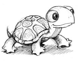 Susses Kawaii Essen Mit Gesichtern Malvorlagen Wie Man Etwas Zeichnet Tiere Ideen Essen Etwas Turtle Sketch Turtle Drawing Cartoon Turtle