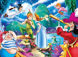 Peter pan puzzle (yapboz) 48 parça. Peter Pan 104 Pieces Supercolor Puzzle Clementoni