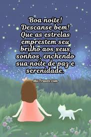 Boa noite com carinho para compartilhar - Mix Frases