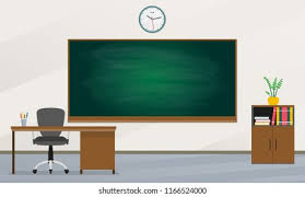 Blackboard learn has 276 reviews and a rating of 3.95 / 5 vs google classroom which has 958 reviews i love google classroom. School Classroom Chalkboard Teachers Desk Study Stock Vector Royalty Free 1166524000