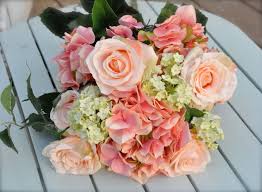 Find china manufacturers of wedding bouquets. Brides Wedding Bouquets With Hydrangeas Coral Salmon Rose Hydrangea Wedding By Hollysflo Hydrangea Bouquet Wedding Hydrangeas Wedding Wedding Bouquets Sets
