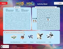 Maybe you would like to learn more about one of these? Free Printable Pokemon Activity For Kids Play Nintendo