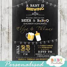 Check spelling or type a new query. A Baby Is Brewing Baby Shower Beer Babyq Invitation D156 Baby Printables