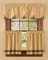 We recommend machine wash cold, tumble dry low. Lined Scalloped Valances Pretty Windows