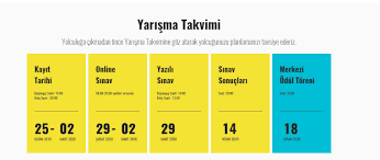 Ufka yolculuk bilgi ve kültür yarışması 2021 yılında iki aşamalı sınav sisteminde online olarak düzenlenecektir. Ufka Yolculuk Sinav Takvimi