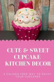 Cupcake canvas wall art print, food home decor. What A Sweet Way To Start Your Day With Cheery Cupcake Kitchen Decor