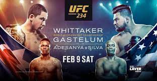 Whittaker and gastelum were first supposed to fight at ufc 234 on feb. Ufc 234 Whittaker Vs Gastelum How Where And What To Watch Espn Press Room U S
