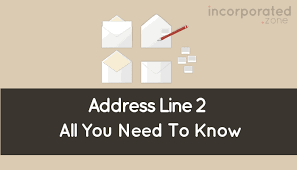 (now also) designating a similar address delivered by the head of state of any of a number of nations. Address Line 2 What Does It Mean And How To Fill It Out