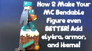 Yes, you read that right we will discuss the netherite armor in minecraft. How 2 Upgrade Your Mc Bendable Figure For Free Elytra Armor Blocks Weapons Items And More Youtube