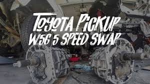 Toyota Pickup W56 5 Speed Swap Youtube 4 cylinder and v6 gears are the most common gears out there for older toyotas. toyota pickup w56 5 speed swap