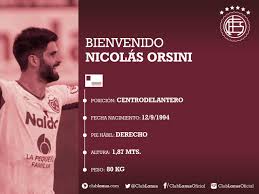 Nicolás orsini (born september 12, 1994) is an argentine footballer currently playing for sportivo luqueño on loan from tokushima vortis. Orsini El Cuarto Refuerzo Fortaleza Granate