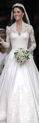 Meghan markle's wedding dress could cost half a million dollars — here's why the royal family probably won't be paying for it. Here S How Meghan Markle S Wedding Dress Compares To Princess Diana And Kate Middleton S Gowns Daily Mail Online