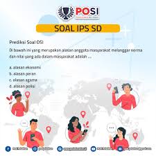 Di mata pemerintah, osn dapat menjadi salah satu indikator peningkatan mutu yakni meningkatnya kemampuan peserta didik baik mengenai substansi pelajaran maupun perkembangan kreativitas, daya nalar, sikap, dan budi pekerti para peserta didik. Posi Yuk Cobain Soal Ips Smp Dari Posi Yuk Tulis Facebook