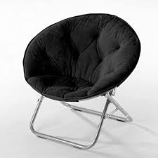 Amazon Com Urban Shop Faux Fur Saucer Chair With Metal Frame One Size Black Toys Games Great news!!!you're in the right place for egg chair.