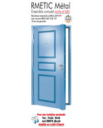 Rmetic Metal La Porte Blindee Tordjman Metal Certifiee A2p Bp1
