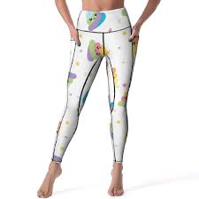 Unicorn Cute Poop High Waist Yoga Pants with Pockets for Women Tummy  Control Workout Leggings : Amazon.ca: Clothing, Shoes & Accessories