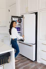 This appliance is great for sealing anything you want to freeze to avoid the kind of freezer burn that can result from using ziplock. My Honest Review On The New Luxury Ge Cafe Appliances Refrigerator Color Chic
