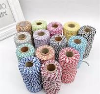 Bakers Twine Red And White Sooez Raffia Ribbon String, 984 Feet Christmas  Gift Wrapping Raffia Paper String Ribbon Packing Paper Twine For Craft DIY  ...