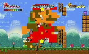 With mario, you can press a to. Super Paper Mario