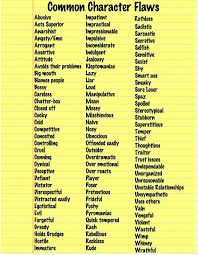 Character Flaws Writing Tips Writing A Book Novel Writing