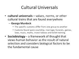 Sociology Chapter 2 Culture Ppt Download