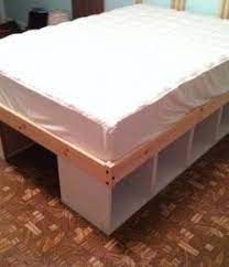 build your own bed with storage using bookcases your projects obn bookshelves diy bookshelf bed platform bed with storage