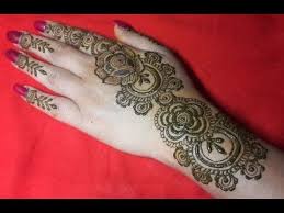 Latest Arabic Henna Design For Back Hands 2 Latest Mehndi Designs Mehndi Designs Latest Mehndi Designs Arabic Henna Designs