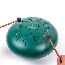 In fact, this is also the recommended path for anyone who has never played a percussion instrument before. Horse 12 Inch 13 Tones Steel Tongue Drum Steel Tongue Drum Tank Drum C Key Percussion Kit With Drum Mallets Note Sticker Finger Picks Mallet Holder And Carry Bag Amazon De Musical