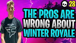 We calculate your performance to make sure you are on top of the competition. Why The Pros Are Wrong About Winter Royale Fortnite Winter Royale Tournament Youtube