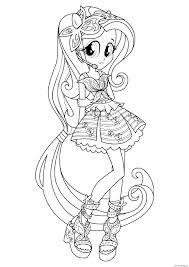 Download and print free mlp equestria girls rainbow dash coloring pages. Equestria Girls Rainbow Rocks Coloring Pages Printable