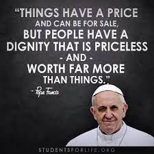 Amoris laetitia, the pope's apostolic exhortation on love in the family, has just been released.you can find it here. It S All About Understanding Dignity Really Five Great Pope Francis Quotes About Marriage And The Family 1catholicsalmon