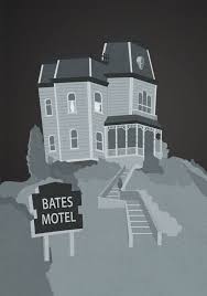 Bates Motel Film Horreur Affiche Retro Cinema
