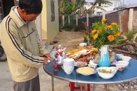 Cúng ngoài sân là cúng ai, Cách bày mâm ...
