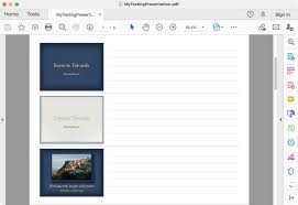 Use hangouts to keep in touch. How To Create A Pdf Handout Or Outline Of Your Keynote Slideshow