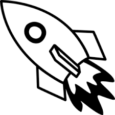 Black And White Rocket Ship Pin By Nicole Blanchette On Tattoo Thoughts Piercings Rocket Ship Tattoo Rocket Tattoo Clip Art