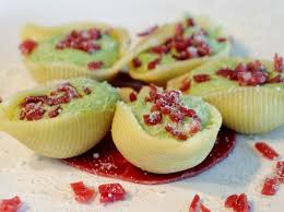Conchiglioni Farcis A La Mousse De Brocoli Et Poudre De Cepes Conchiglioni Farci Recettes De Cuisine Conchiglioni