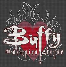 Pdf Pattern For The Buffy Flame Logo In Cross Stitch Complete Cross Stitch Chart With Thread Halloween Cross Stitch Patterns Diy Cross Stitch Cross Stitching