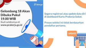Akan tetapi saat ini sudah bulan agustus dan bulan juli sudah tidak ada pembukaan pendaftaran kartu prakerja gelombang 18,. Golongan Orang Yang Bisa Daftar Kartu Prakerja Gelombang 18 Sudah Dibuka