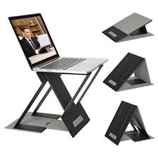 For the best laptop computer stand you can buy, make your notebook stand an instand. Getpro Portable Laptop Desk Adjustable Laptop Stand For Bed Couch Laptop Riser Tablet Stand Holder Compatible With Macbook Air Pro Lenovo And More 10 15 6 Inch Laptop Tablets Wayfair