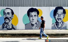Rumah p.ramlee local business penang. Legenda Bola Sepak P Pinang Kembali Di Stadium Bandaraya Dalam Mural Free Malaysia Today Fmt