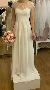 Brautkleid a linie brautkleid vintage vintage hochzeitskleid. Brautkleid Hochzeitskleid Vintage Spitze Boho Ivory In Nordrhein Westfalen Recklinghausen Ebay Kleinanzeigen