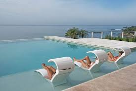 Tanning Ledge Pool Lounger Pool Lounger Tanning Ledge Pool Backyard Pool
