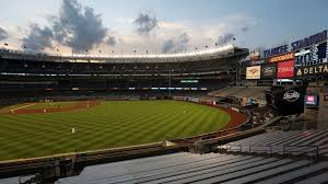 Vaccinated seating at yankee stadium and citi field will be open at full capacity and have no social distancing rules; Covid Vaccinations At Yankee Stadium