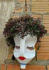 Maybe you would like to learn more about one of these? Milk Jug Planters With Faces Eco Friendly Diy Ideas Balcony Decoration Eco Friendly Garden Ideas